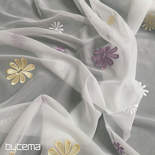 Bijela voile zavjesa 633/300/6730