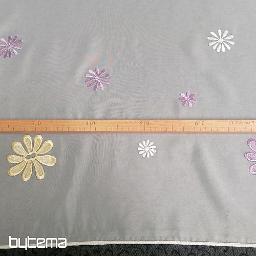 Bijela voile zavjesa 633/300/6730