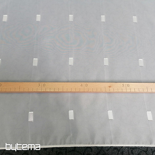 Bijela voile zavjesa 611567/290/745
