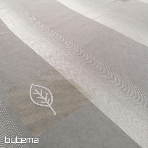 Voile zavjesa krem latice bež - 731/300