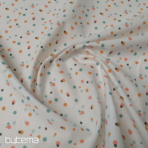 TICOY DOTS pamučna tkanina