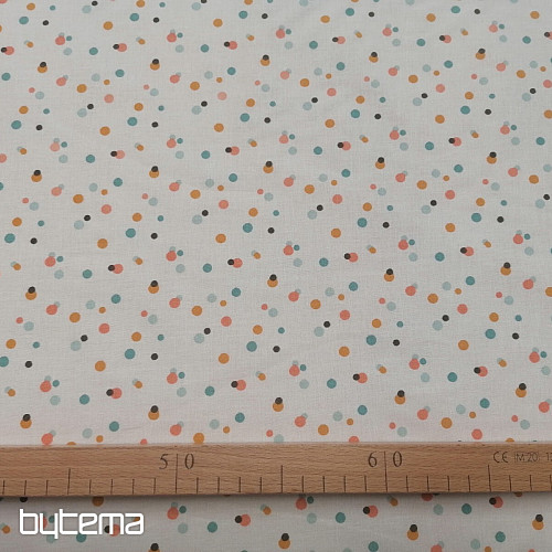 TICOY DOTS pamučna tkanina