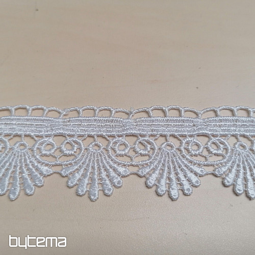 Čipka 5541/01- 4 cm bijela