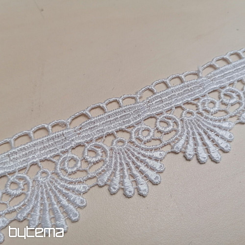 Čipka 5541/01- 4 cm bijela
