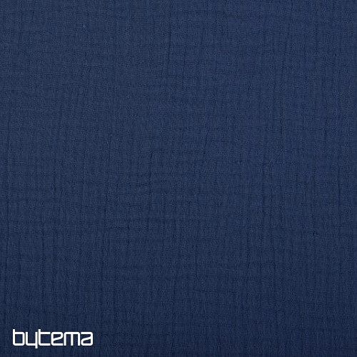 Gaza indigo pamučna tkanina