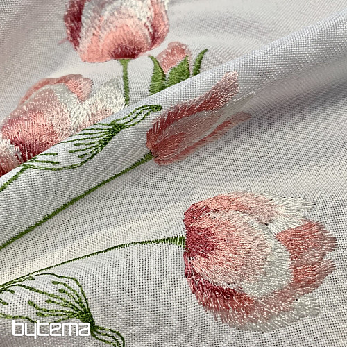 Vezeni stolnjak i ovalni vezeni TULIPANI