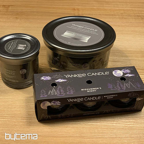 svijeća YANKEE CANDLE miris MIDSUMMER&#39;S NIGHT SET 3 kom