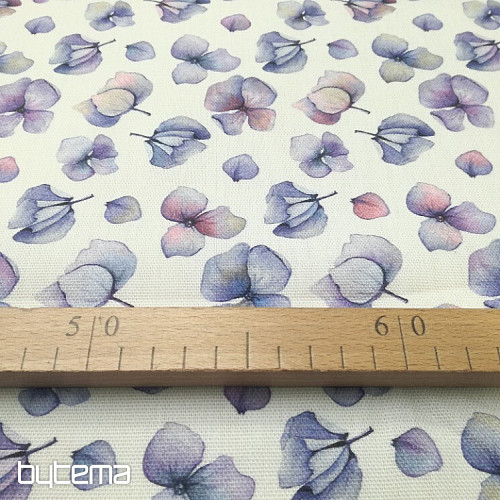 Dekorativna tkanina Ljubičasto cvijeće