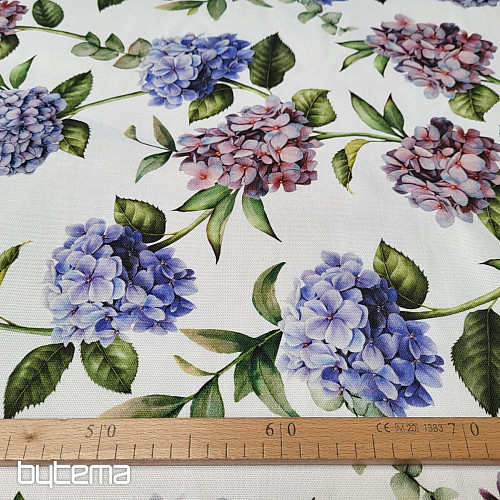 Dekorativna tkanina HYDRANGEA PURPLE
