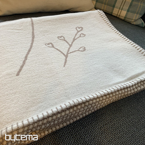 Pamučna deka DF JADE ivory 150x200 cm