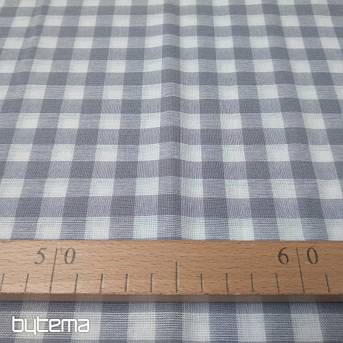 Dekorativna tkanina KANAFAS siva 1x1 cm