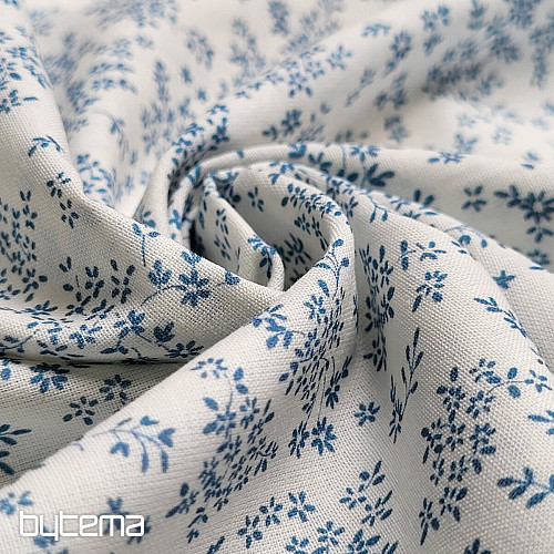 Pamučna tkanina PANICULATA PLAVA MALA
