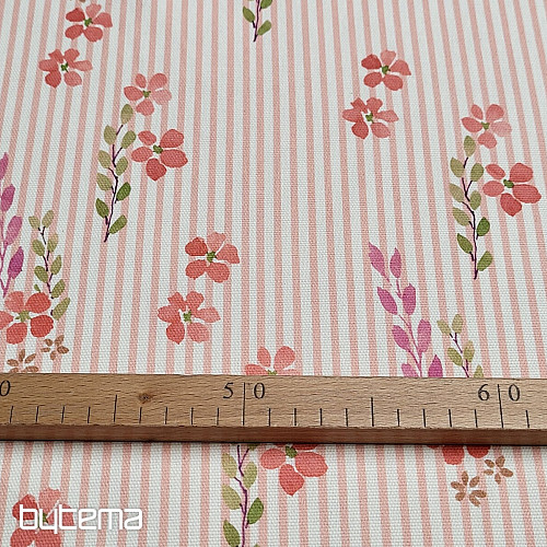 Dekorativna tkanina AVIGNON PINK STRIPE