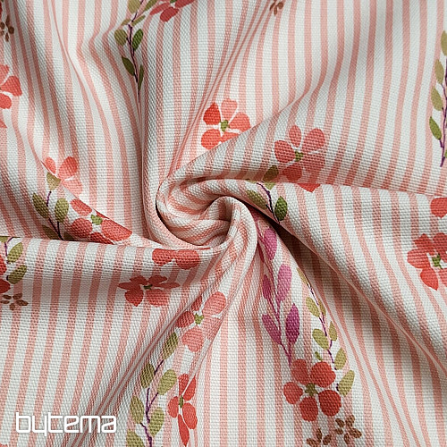Dekorativna tkanina AVIGNON PINK STRIPE