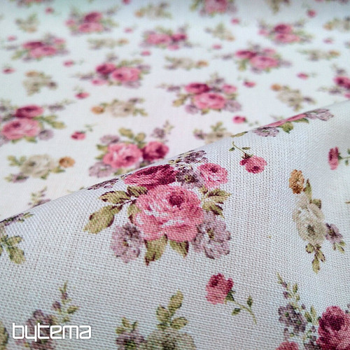 Pamučna tkanina WARWICK SMALL ROSE