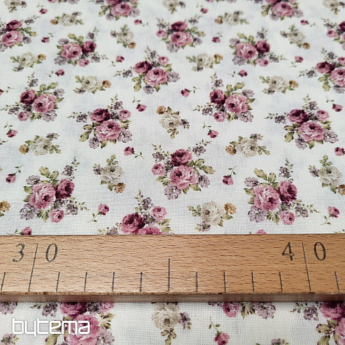 Pamučna tkanina WARWICK SMALL ROSE