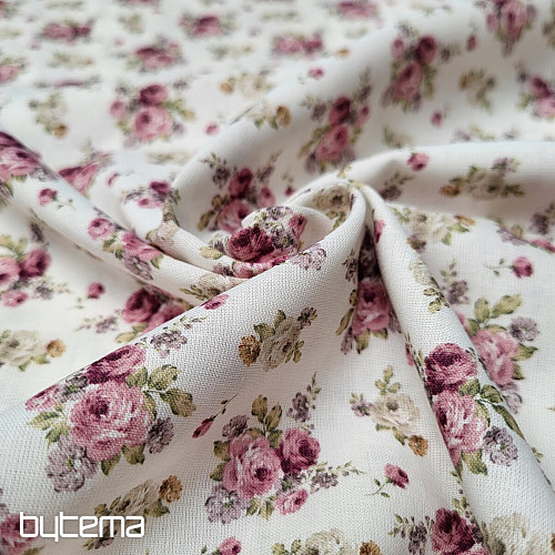 Pamučna tkanina WARWICK SMALL ROSE