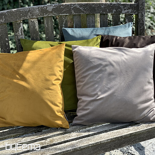 Baršunasta navlaka RIVIERA GREY BEIGE