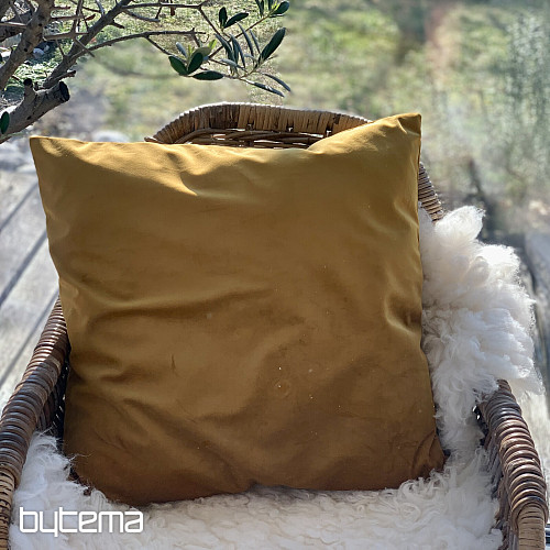 RIVIERA MUSTARD baršunasta navlaka