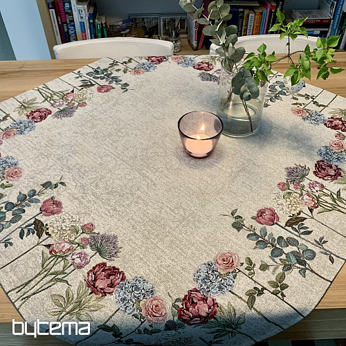 Goblen stolnjak i šal FLORES TIME