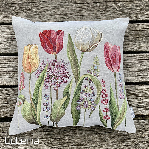 Navlaka za jastuk od goblena TULIP PROLJEĆE III