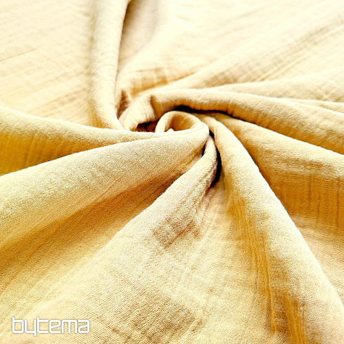Pamučna tkanina GAUZE MUSTARD