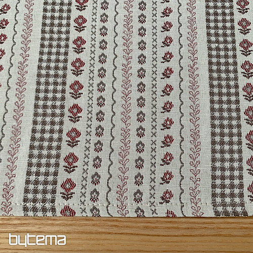 Stolnjak i šal TOSCANA VALERY RIGA BORDON STRIPE