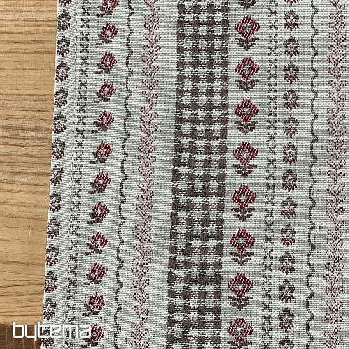 Stolnjak i šal TOSCANA VALERY RIGA BORDON STRIPE