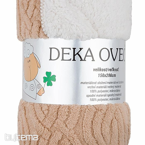 deka Ovečka COPY CHOCOLATE 150 x 200