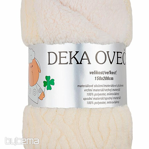 deka Ovečka COPY ECRU 150 x 200