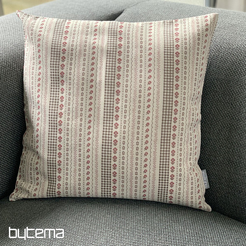 Navlaka za jastuk TOSCANA RIGA STRIPE bordo