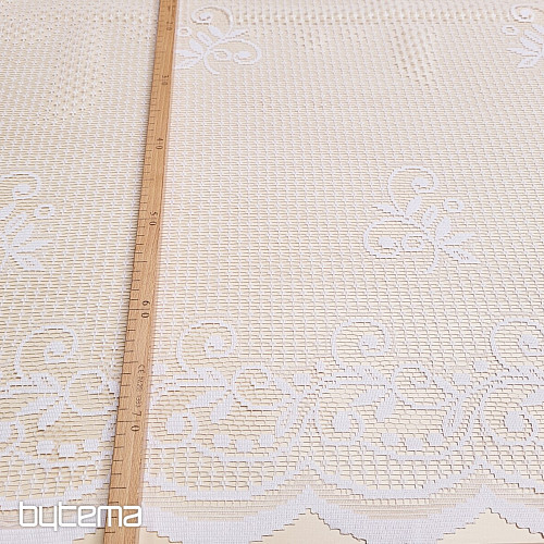 Jacquard zavjesa V 215 bijela