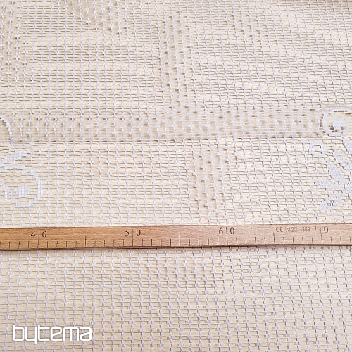 Jacquard zavjesa V 215 bijela