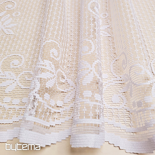 Jacquard zavjesa V 215 bijela