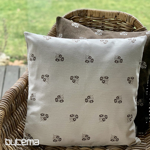 Dekorativna obloga ALPSKO CVIJEĆE jacquard BEIGE