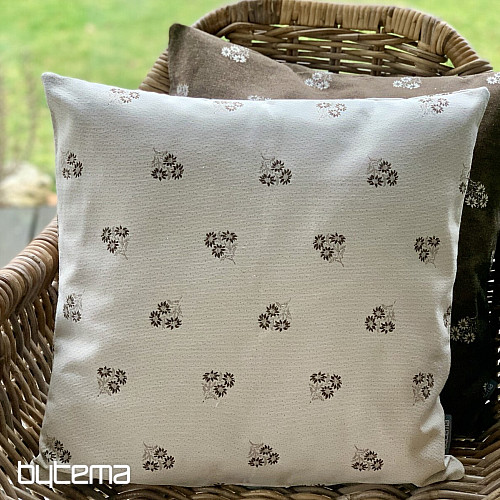 Dekorativna obloga ALPSKO CVIJEĆE jacquard BEIGE