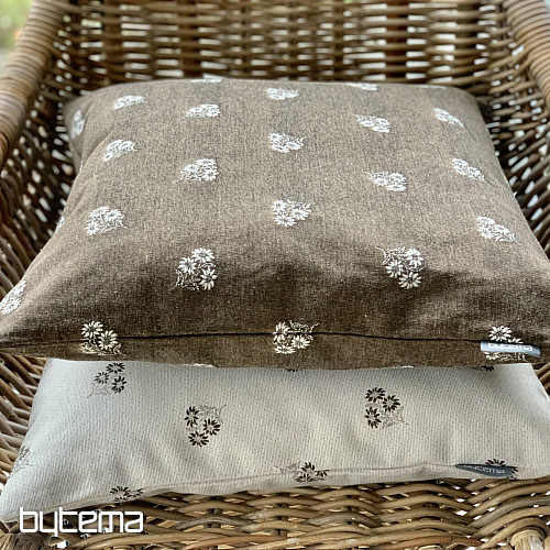 Ukrasna navlaka ALPSKO CVIJEĆE jacquard SMEĐA