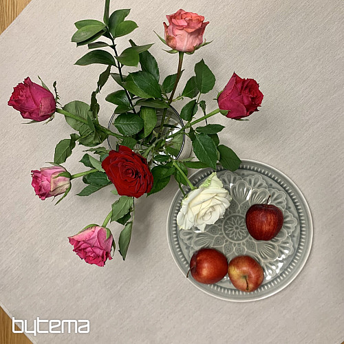 Tapiserijski stolnjak i šal NATUR