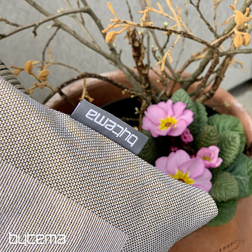 Navlaka za jastuk od goblena ZEC U LOKSICI bež okvir