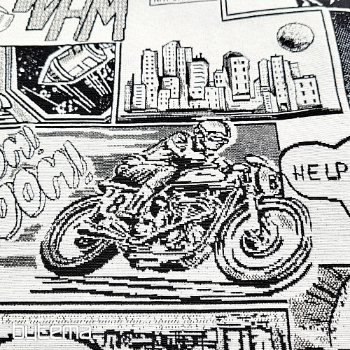 Tkanina za goblene KOMIKS