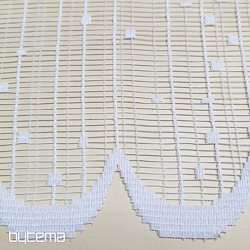 Jacquard zavjesa V 022 bijela