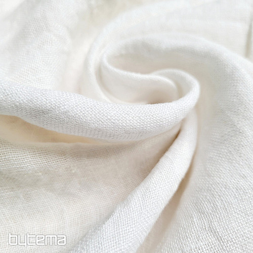 Lanena tkanina TEINTURE WHITE
