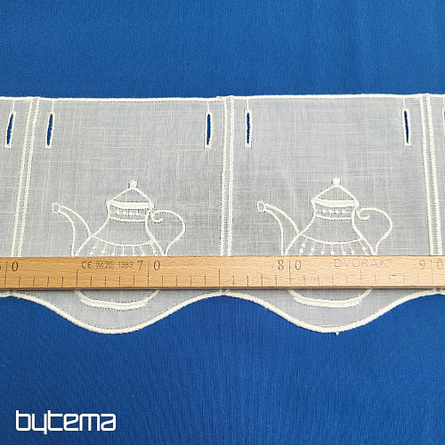 Vitražna zavjesa GERSTER 11679/019/0010 bijela
