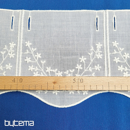 Vitražna zavjesa GERSTER 11706/019/0010 bijela
