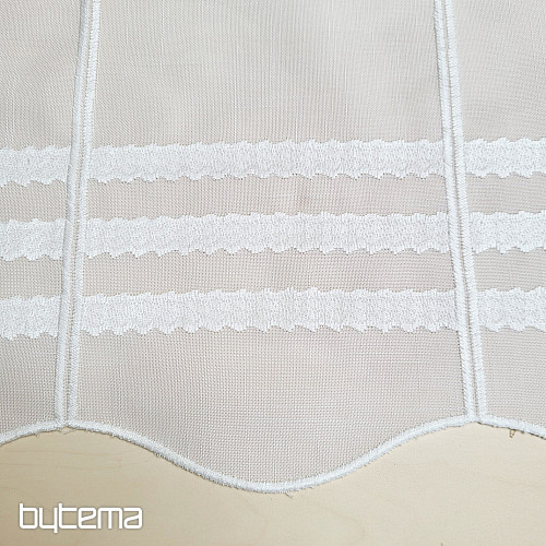 Vitražna zavjesa GERSTER 11611/0010 bijela
