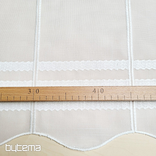 Vitražna zavjesa GERSTER 11611/0010 bijela