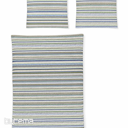 IRISETTE luksuzna mekana krepa EASY 8513-30 zelene pruge