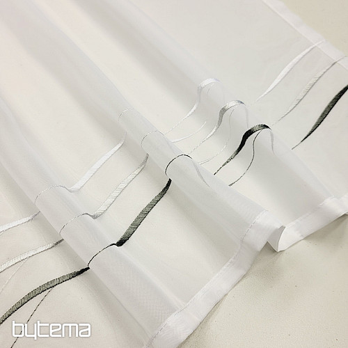 Gotova zavjesa WAVE GREY