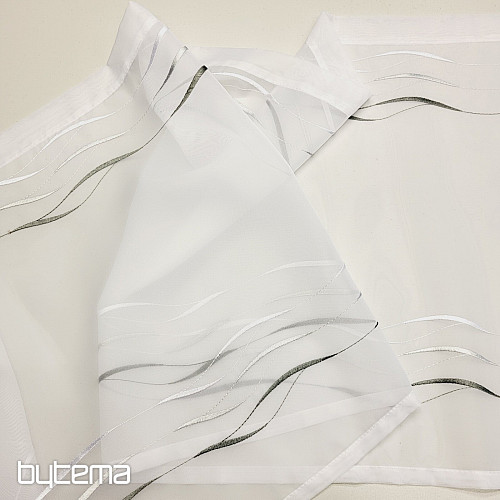 Gotova zavjesa WAVE GREY