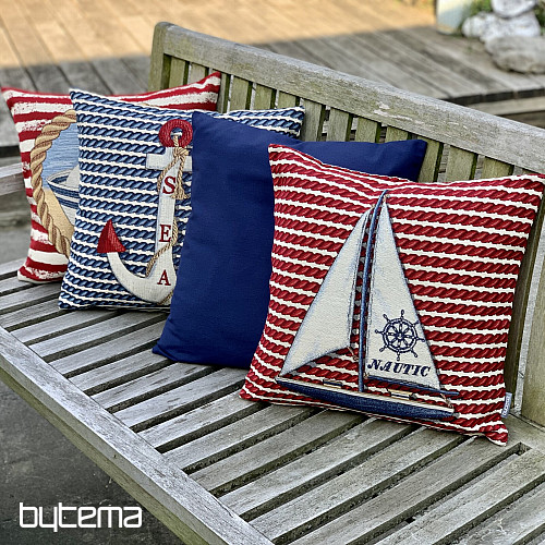 Ukrasna navlaka za jastuk LISO NAVY BLUE